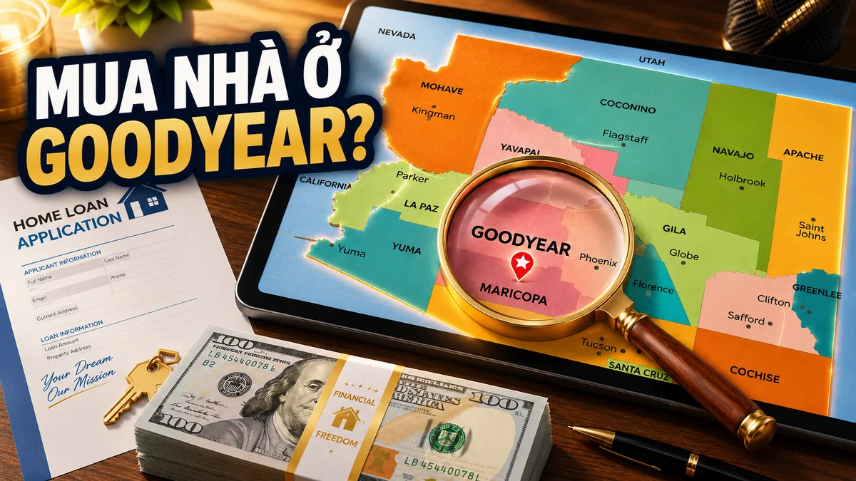 Goodyear Arizona — có đáng mua cho gia đình Việt