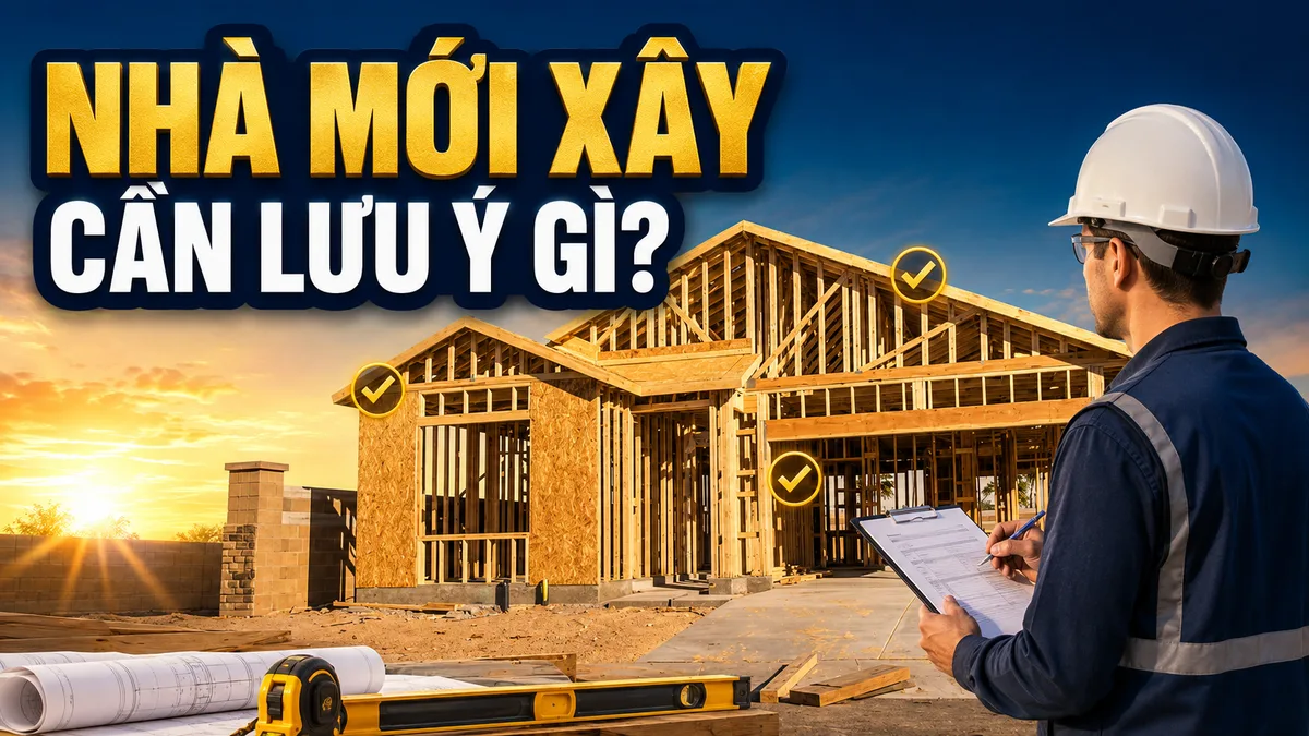 Mua nhà mới xây — làm việc với builder