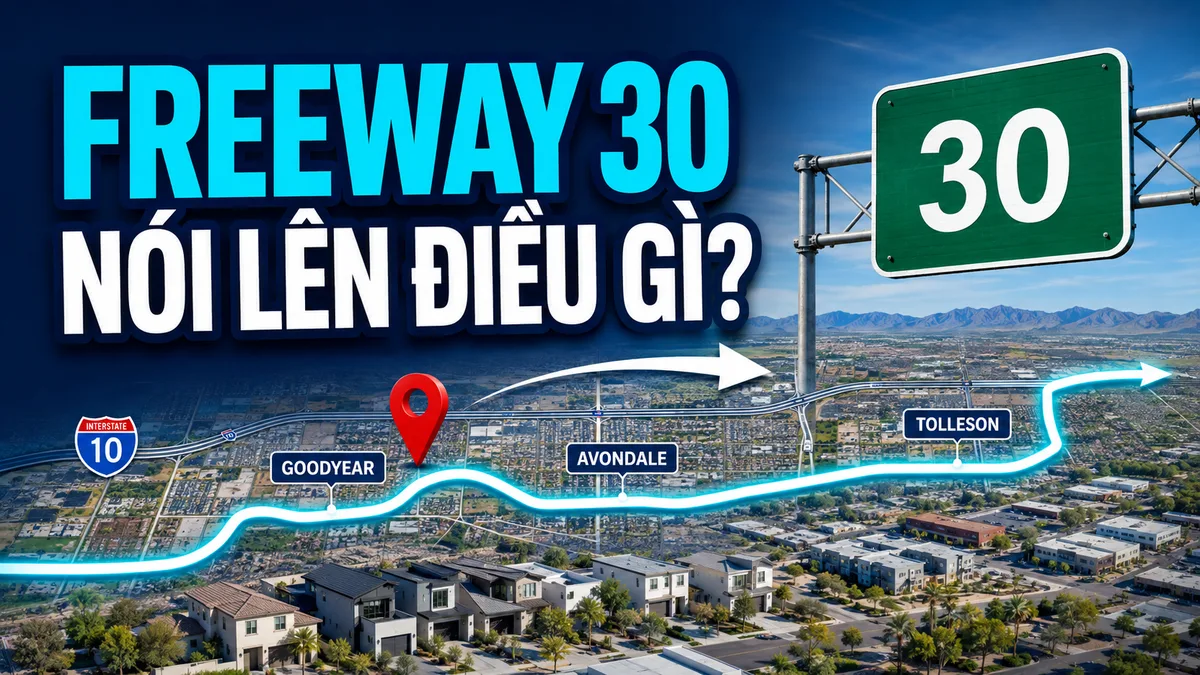Freeway SR-30 Tres Rios — ảnh hưởng nhà West Valley
