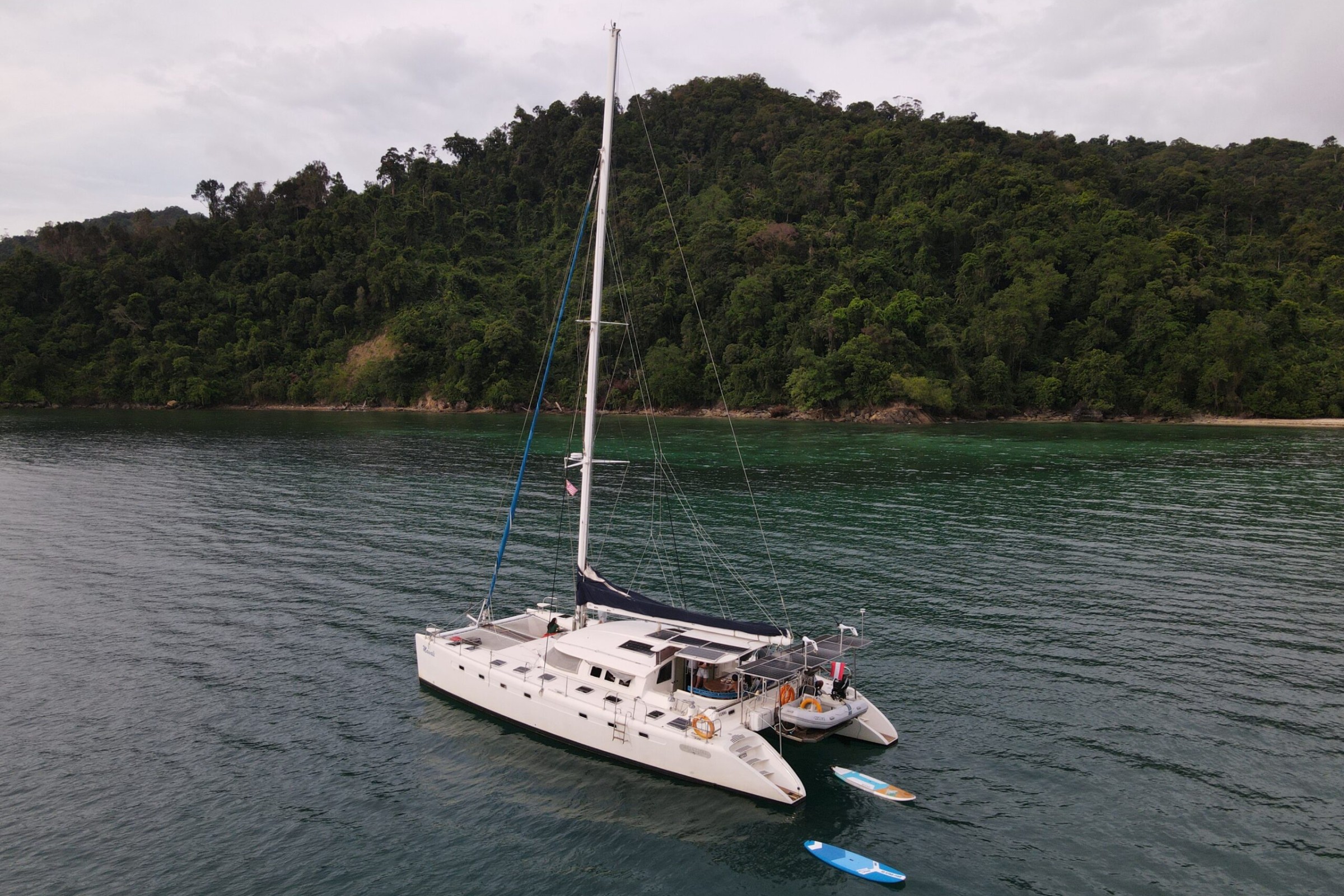 Departure and coastal cruise