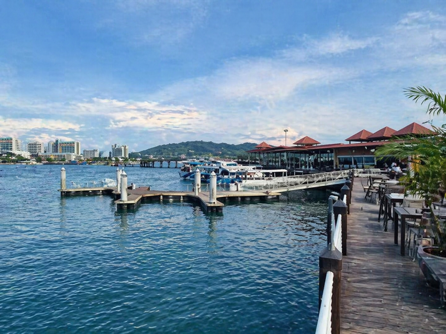 Boarding at DBKK Jetty