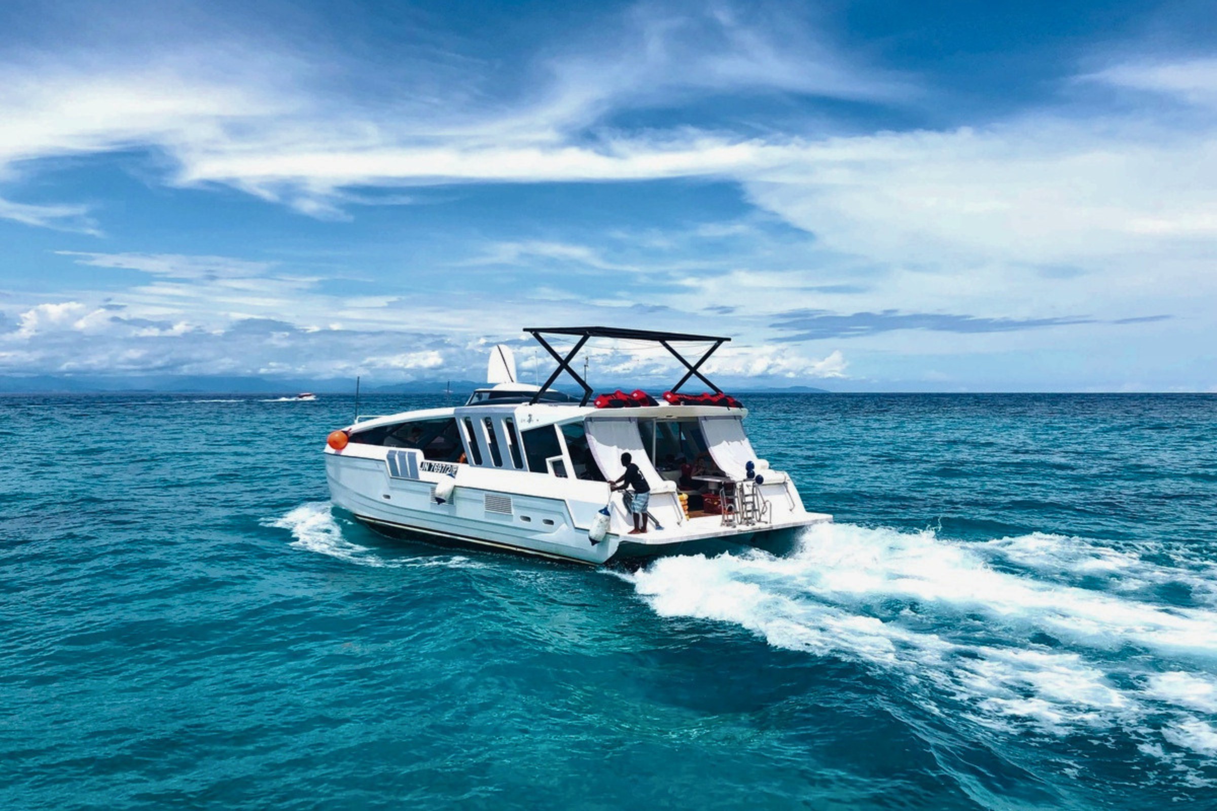 Return journey to the marina