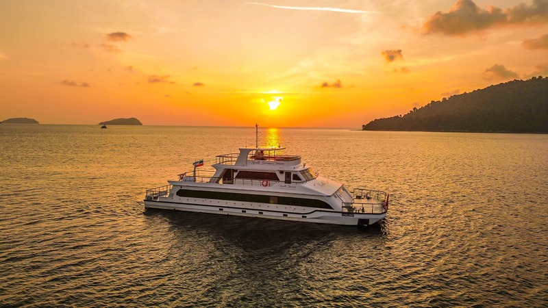 Departure and coastal cruise
