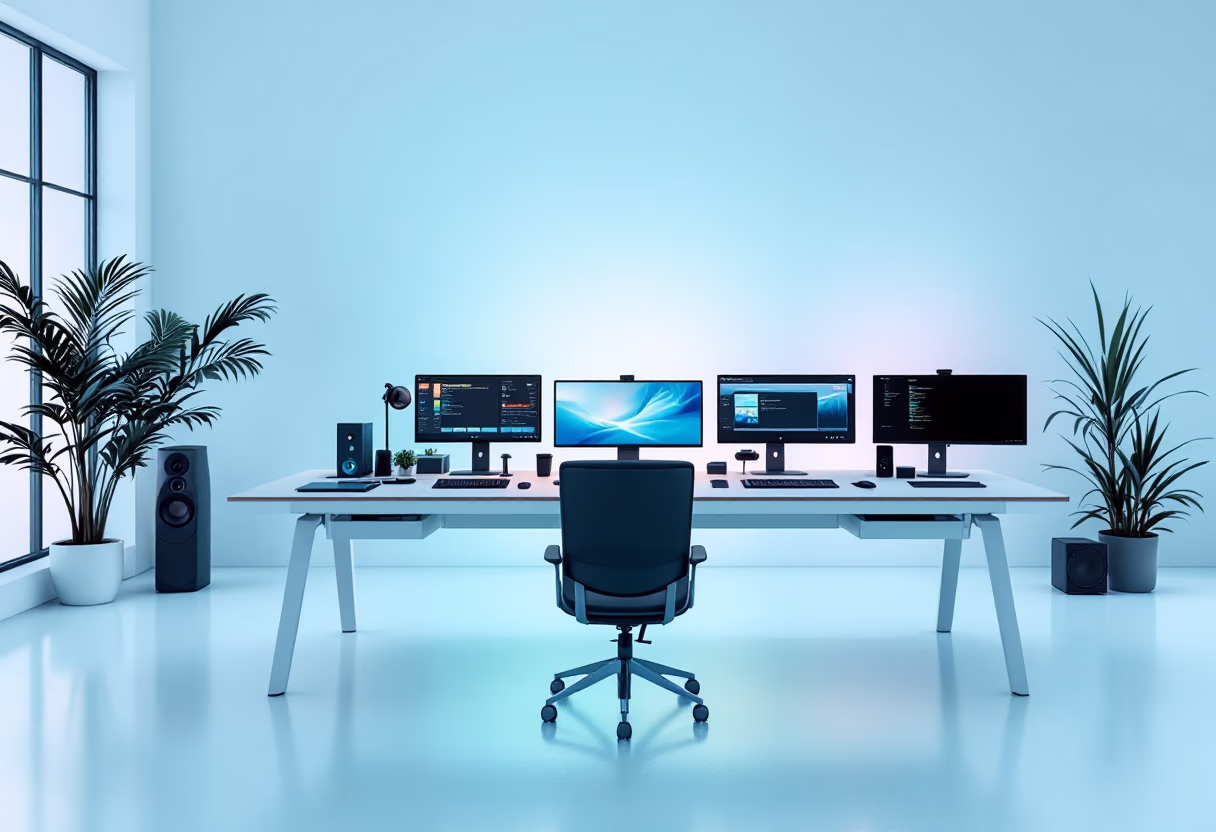 [background image] image of tech office space for consumer apps