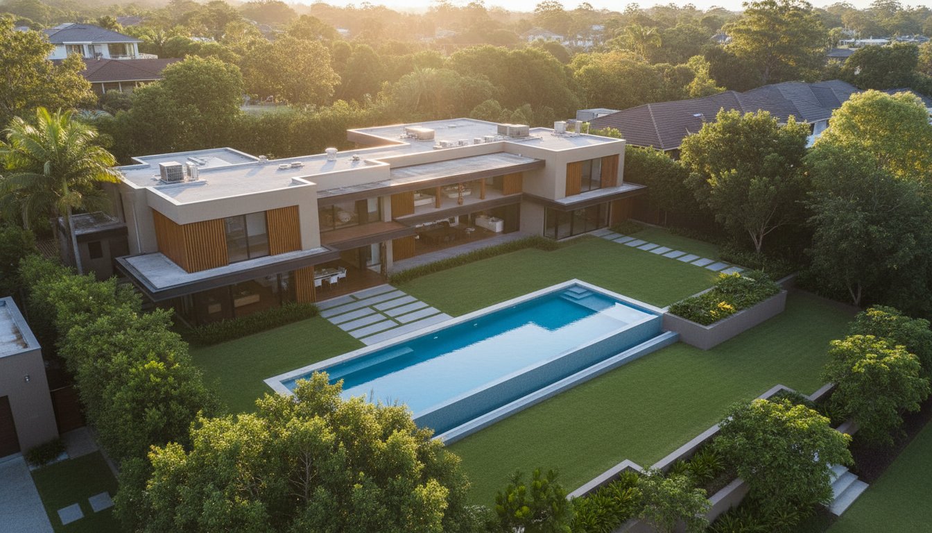 How Property Drone Shots Showcase a Home's Best Features