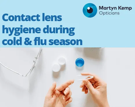 Keeping Your Eyes Happy: Contact Lens Hygiene During Cold and Flu Season