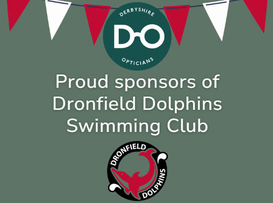 Derbyshire Opticians Proud to Sponsor Dronfield Dolphins Swimming Club