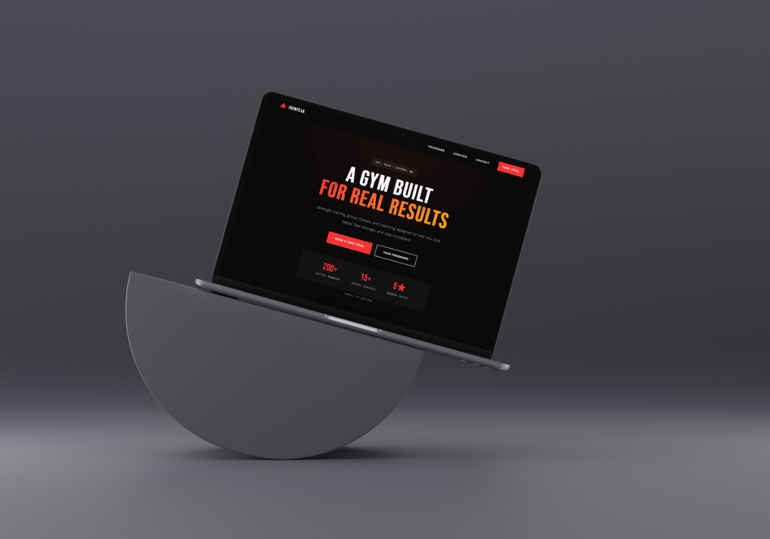 Iron Peak Fitness (Demo Site)