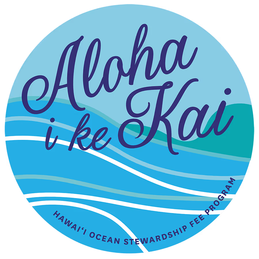 Aloha I Ke Kai Logo with tagline.