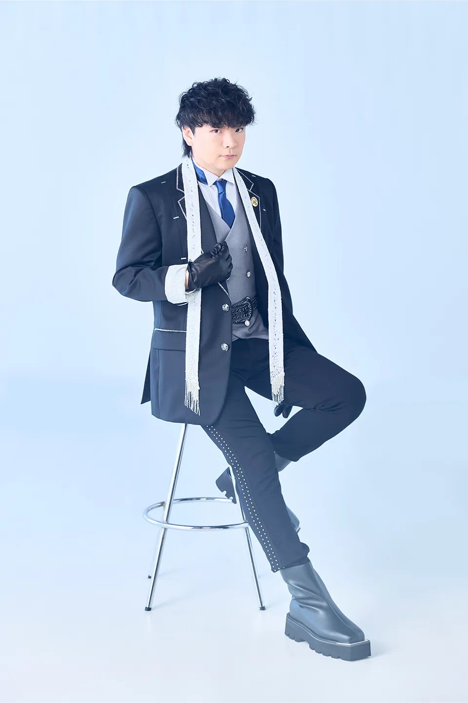 声優ソロビジュアル ⼭姥切⻑義役 ⾼梨謙吾