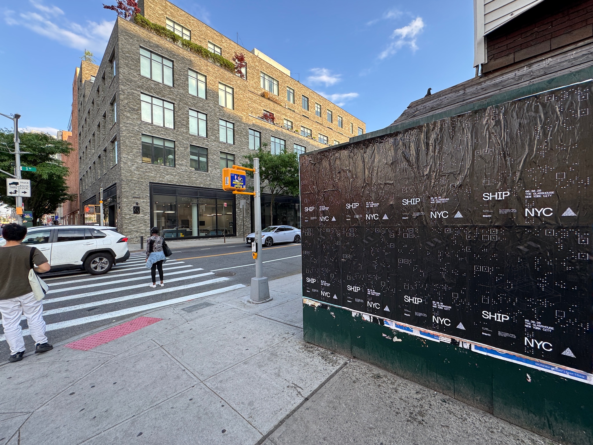 Wheatpasting in Chicago