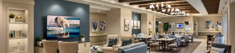 dining and recreational area