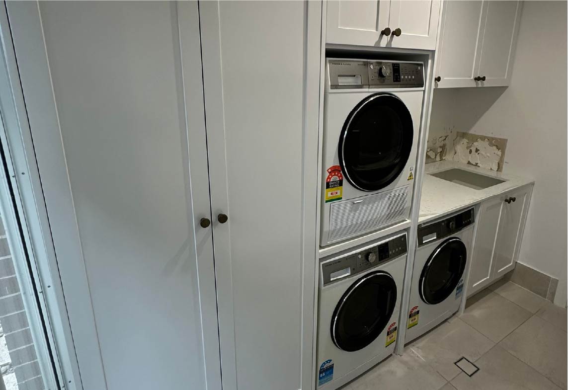 Custom Laundry & Mudroom Joinery