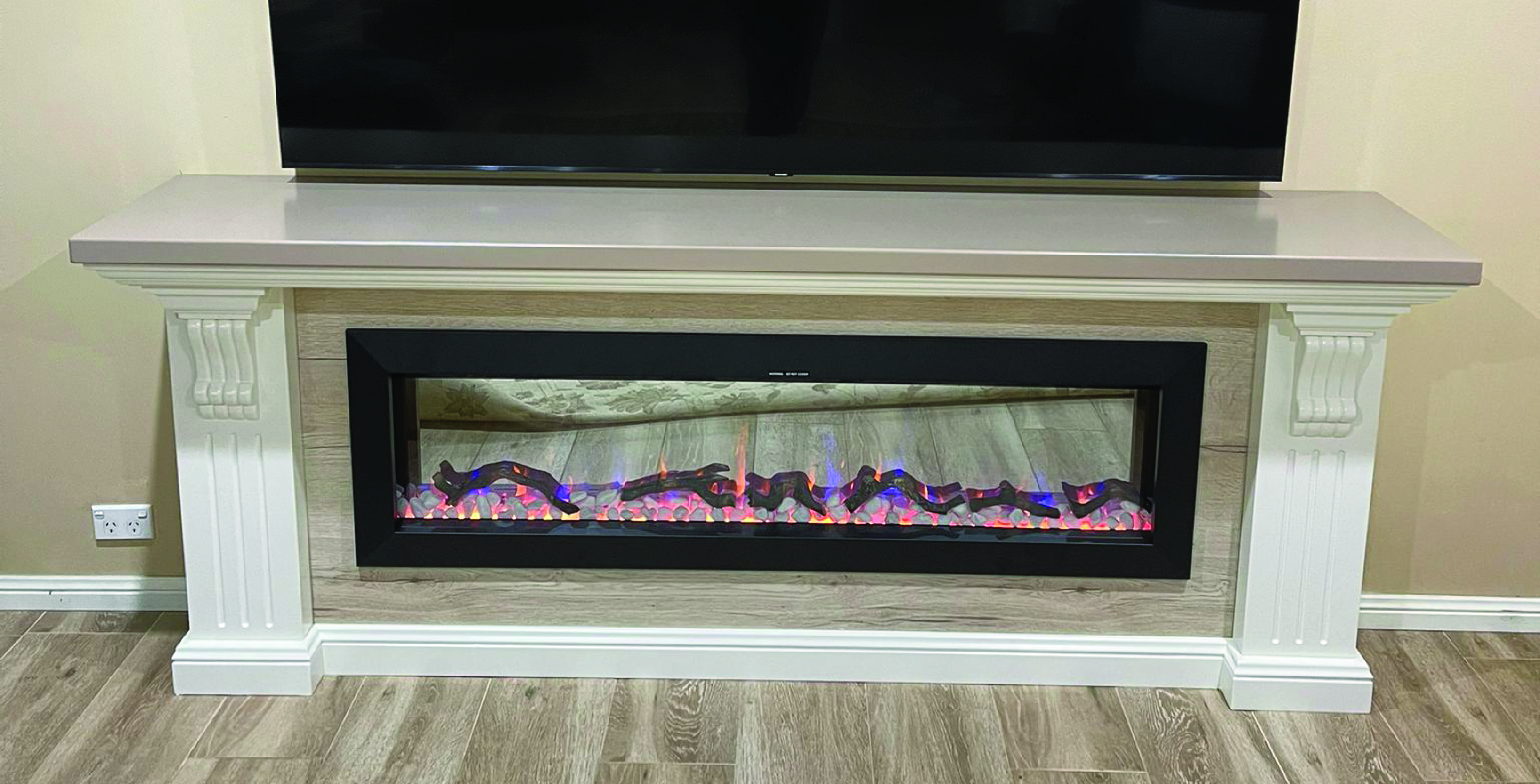 Feature Wall Heating Cabinetry