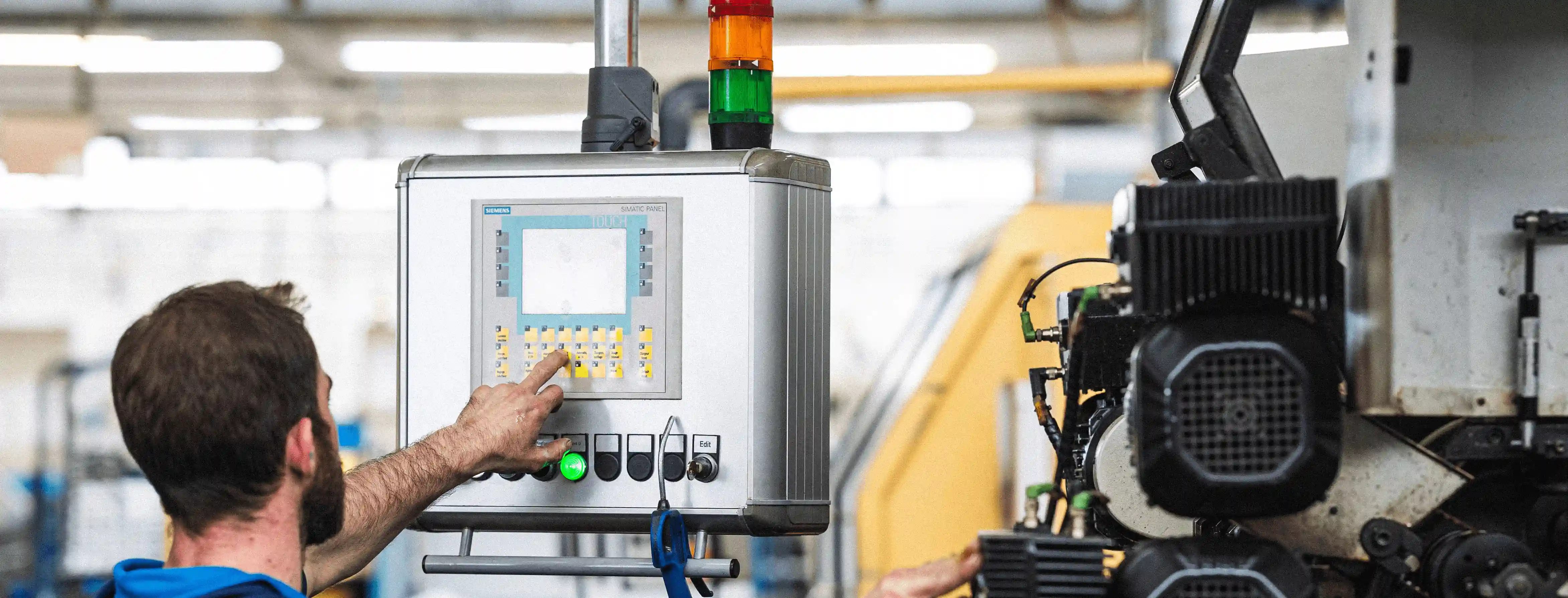 Dans notre usine à Avrillé nous possédons un parc de machines
