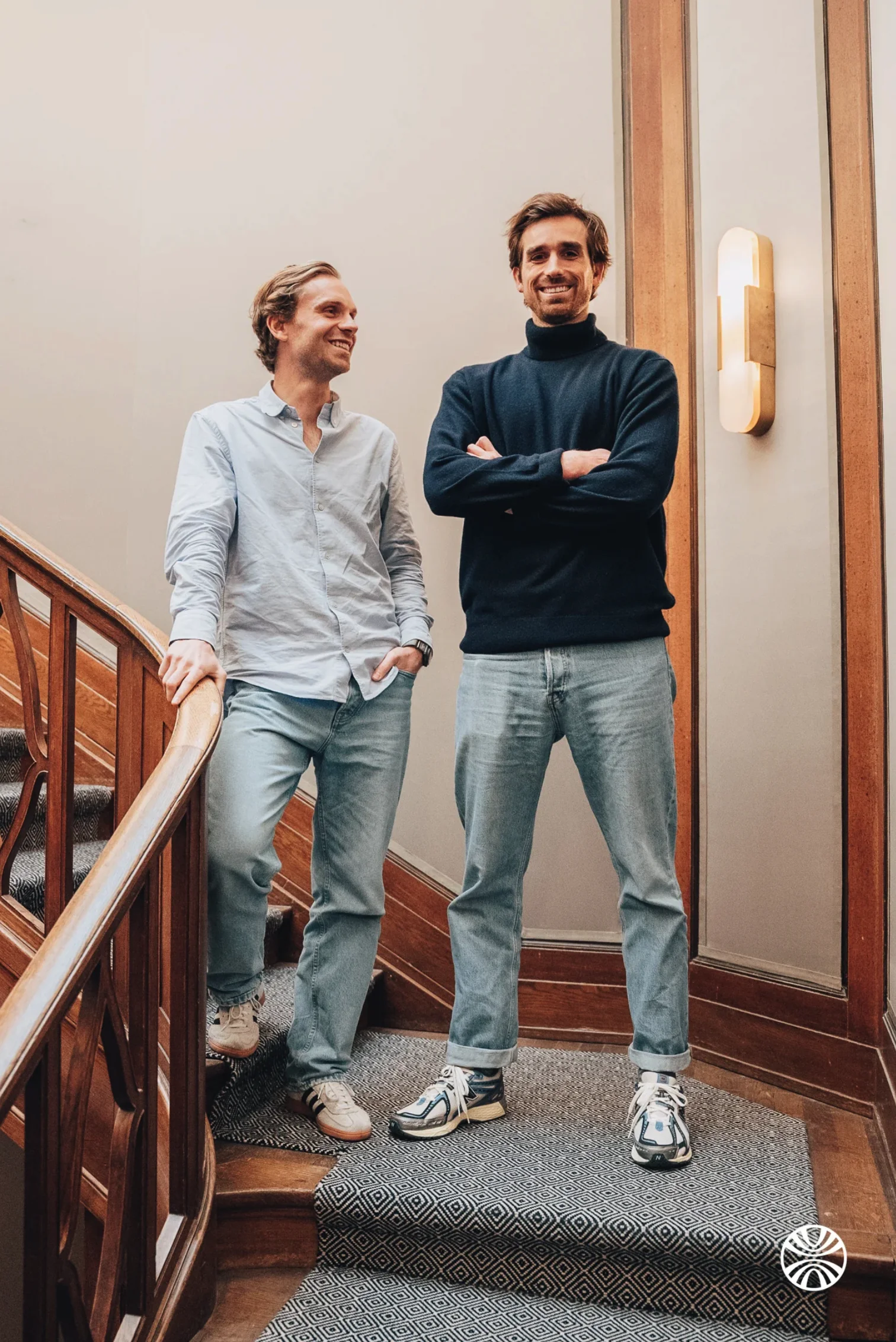 William Detry et Victor Boels, co-fondateurs de Simplycure