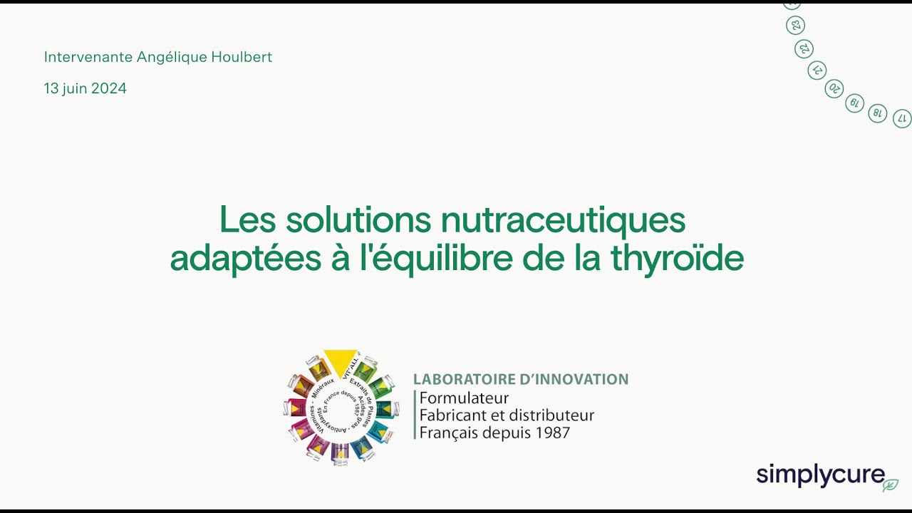 Dysfonctions thyroïdiennes : au-delà de la TSH, la révolution micronutritionnelle