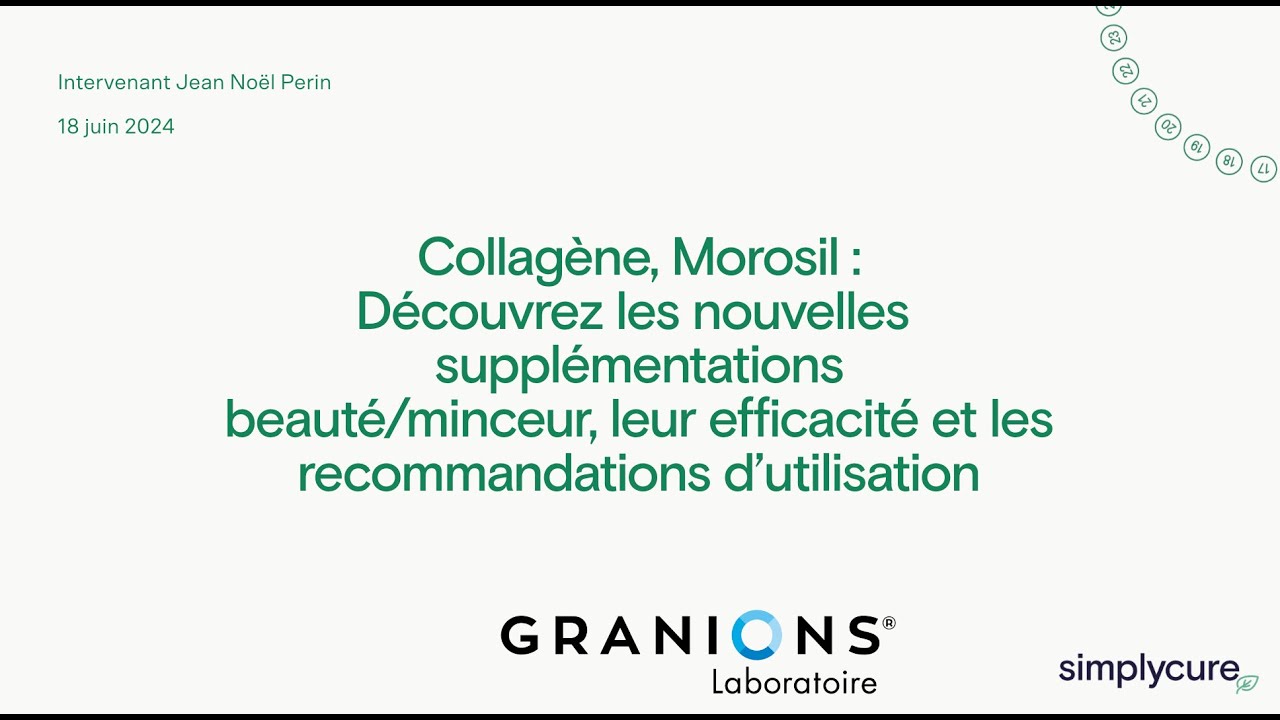 Collagène et morosil : révolutionner votre arsenal thérapeutique