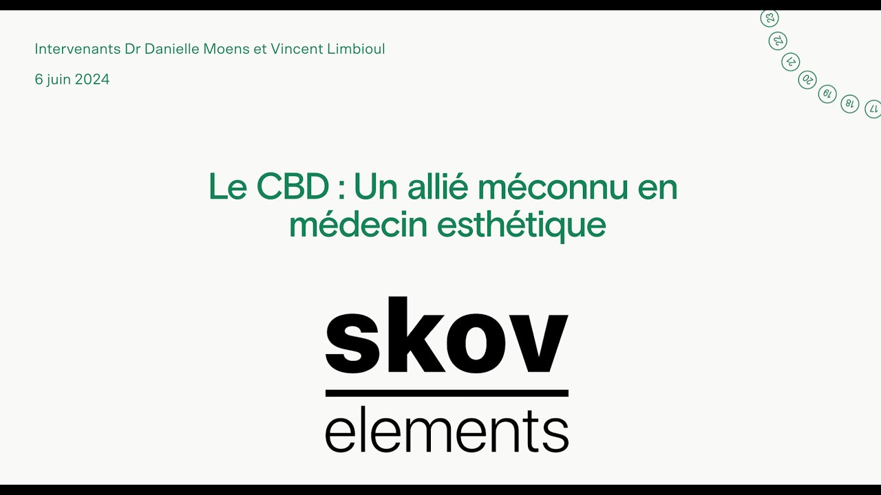 CBD en médecine esthétique : nouvelles perspectives thérapeutiques