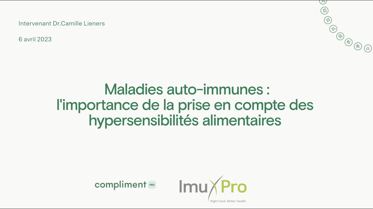 Hypersensibilités alimentaires : clé méconnue des maladies auto-immunes