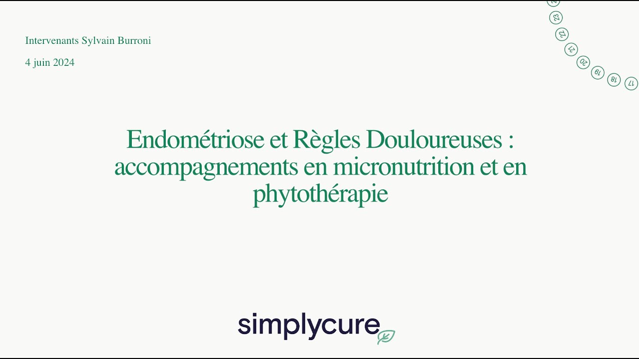 Endométriose : révolutionner la prise en charge par la phytonutrition