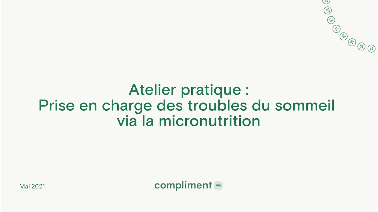 Micronutrition et troubles du sommeil : votre arsenal thérapeutique
