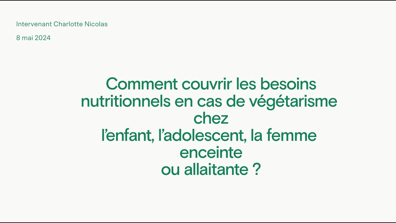 Végétarisme en pédiatrie : comment accompagner sereinement les familles