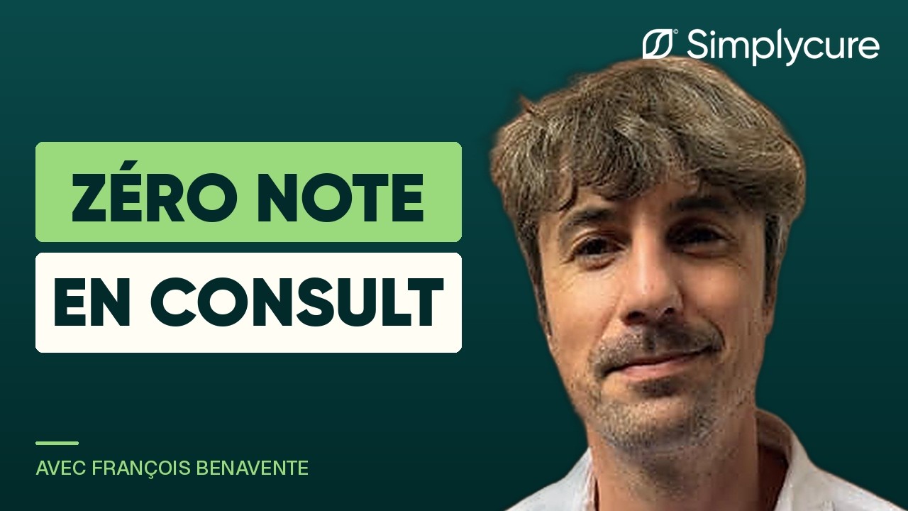 François Benavente, webinaire Simplycure sur les agents IA en cabinet