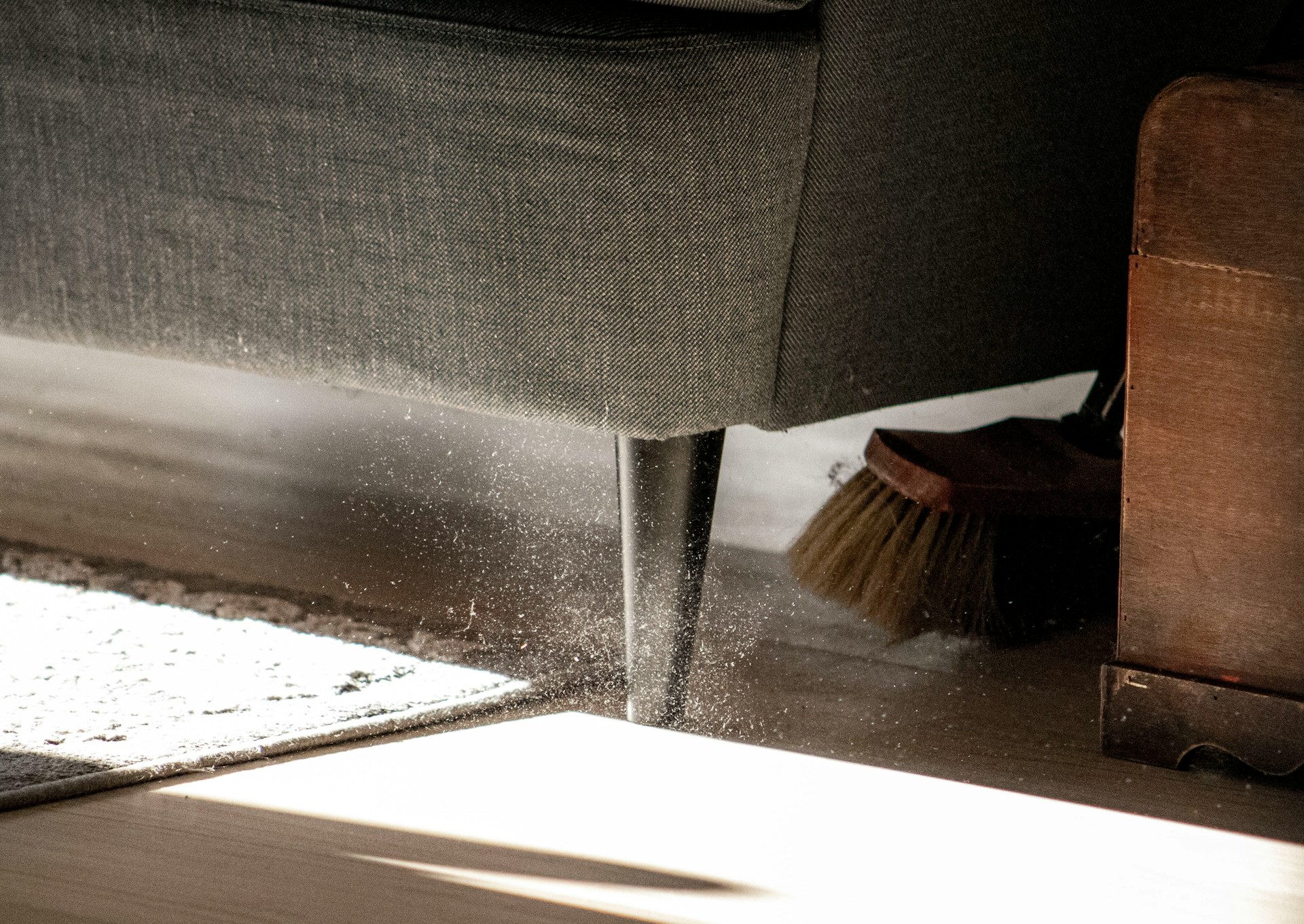 image of before and after cleaning in a kitchen