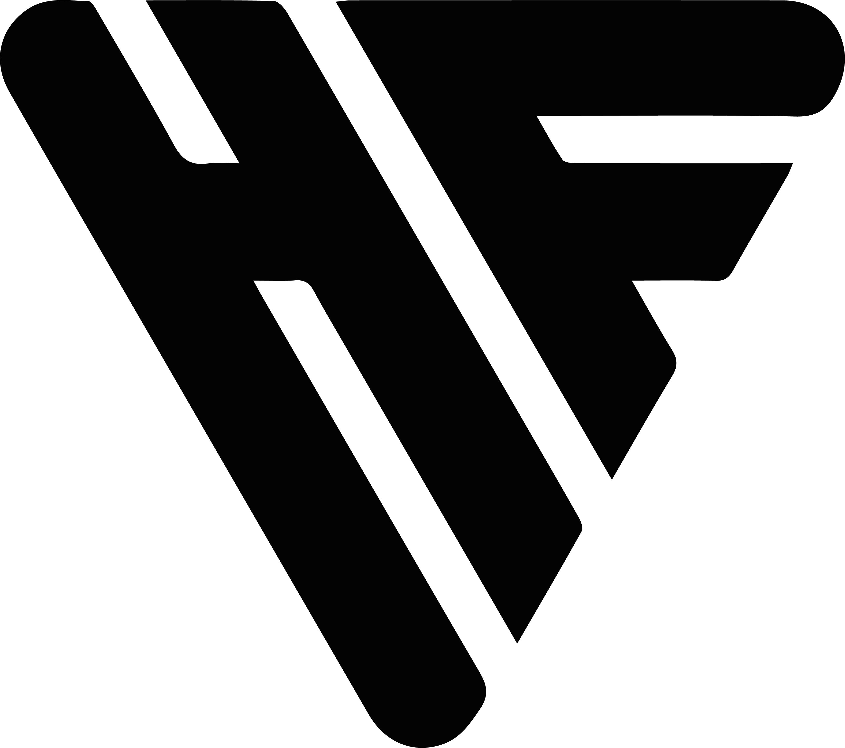 Stilisiertes schwarzes Headfound Logo mit geometrischen Formen.