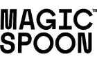 Magic Spoon brand logo with stylized text spelling 'MAGIC SPOON'.