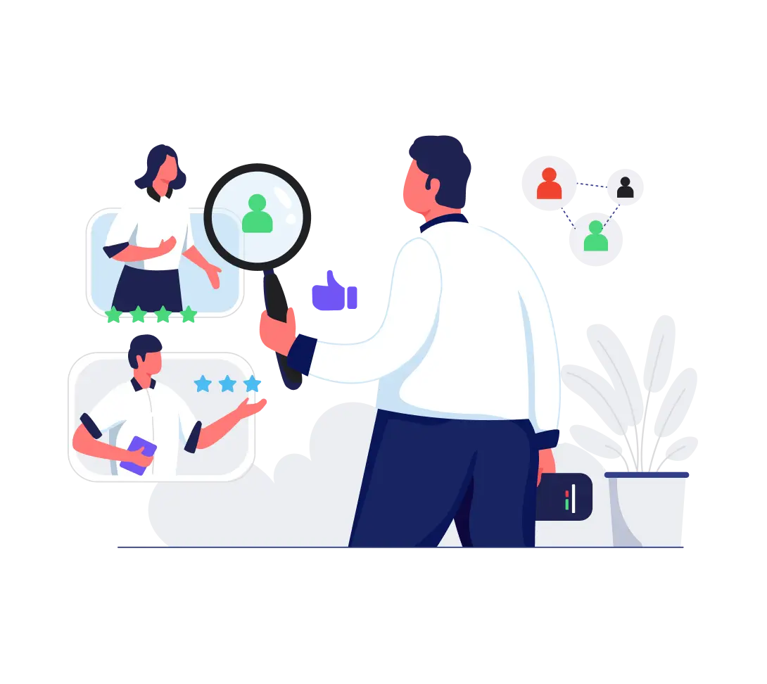 Person presenting business data with charts and graphs showing growth trends and statistics.