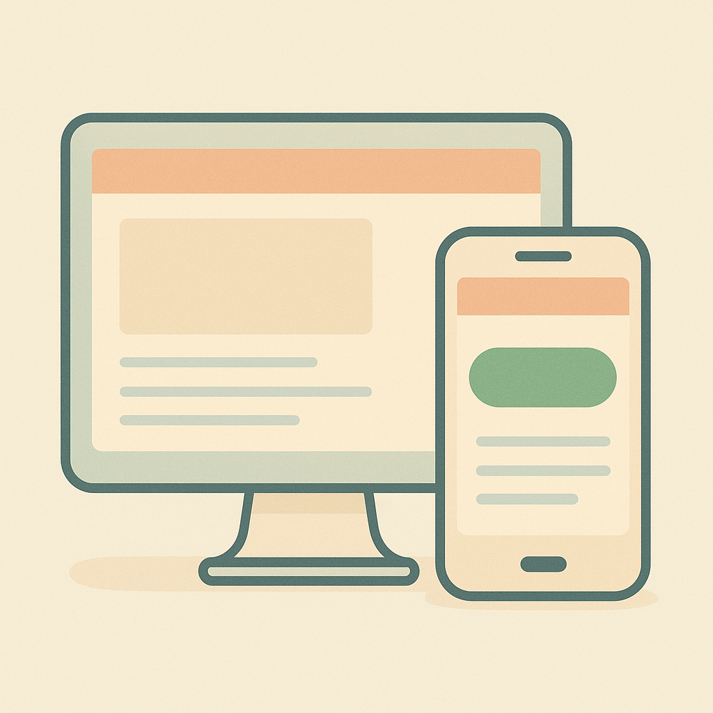 Clear navigation and mobile-first design