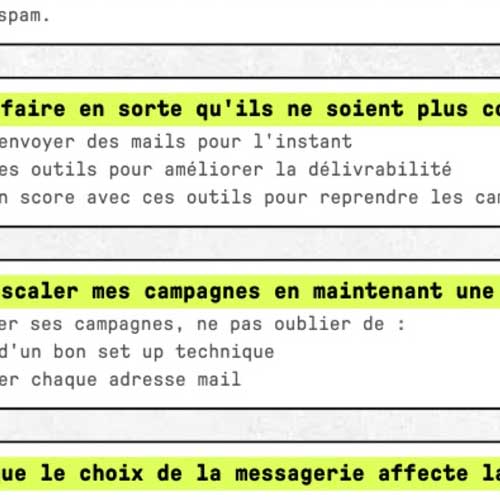 FAQ Campagne d'outbound