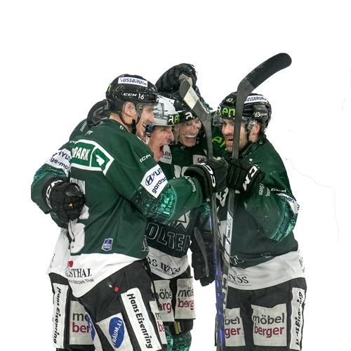 Eishockeyspieler vom EHCO als Gruppe