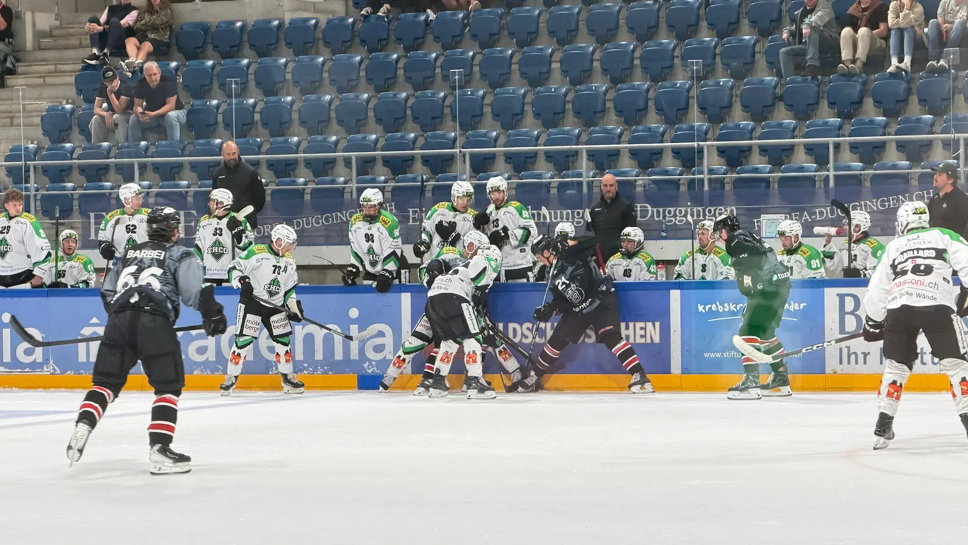 Willkommen beim EHC Olten – grünweisse Leidenschaft seit 1934. Aktuelle News, Spielplan, Tickets und mehr zur Sky Swiss League.