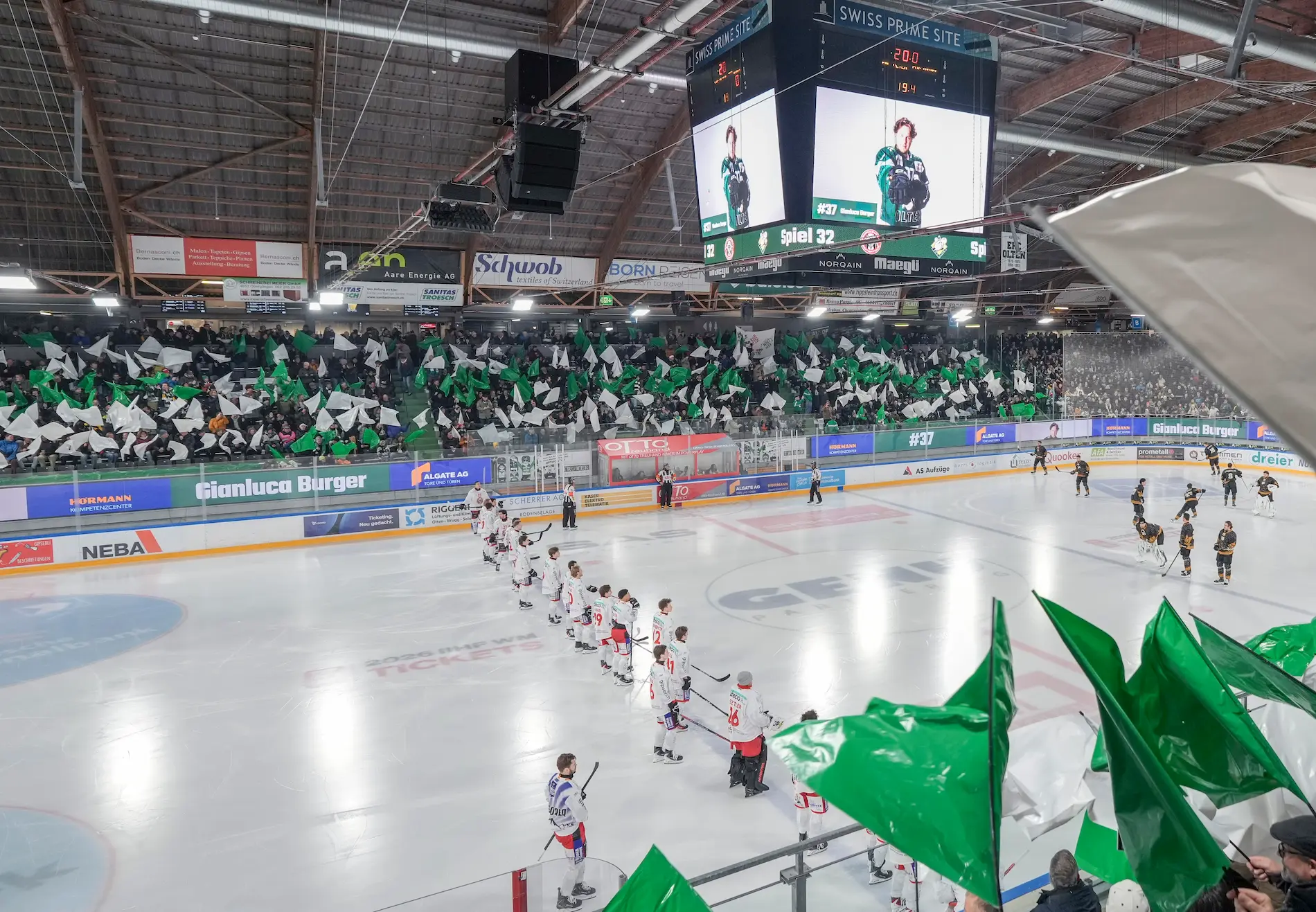 Willkommen beim EHC Olten – grünweisse Leidenschaft seit 1934. Aktuelle News, Spielplan, Tickets und mehr zur Sky Swiss League.