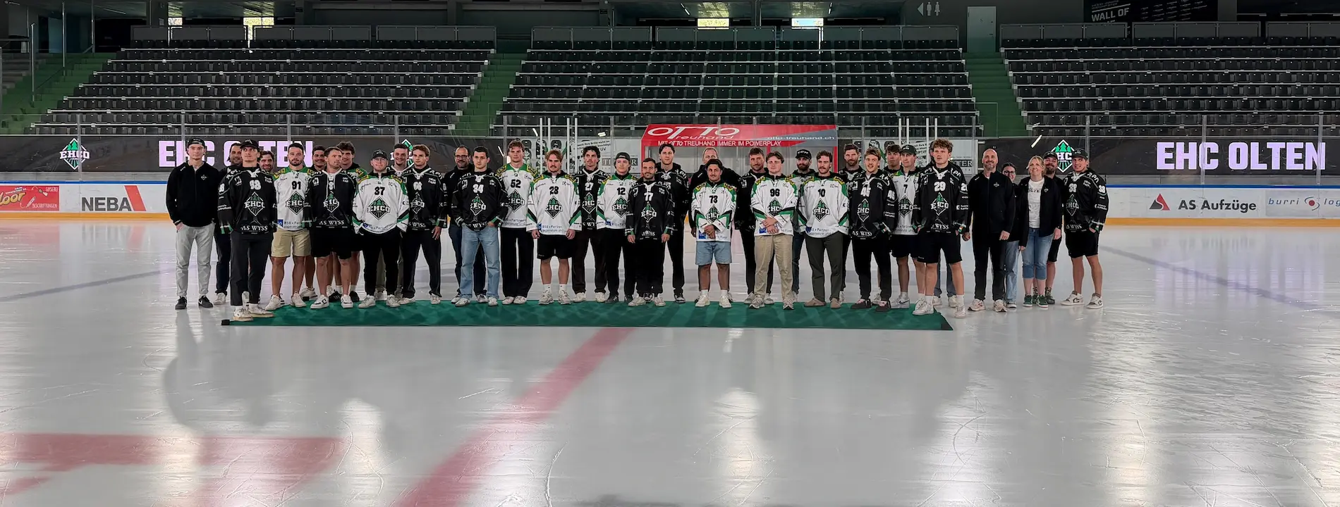 Willkommen beim EHC Olten – grünweisse Leidenschaft seit 1934. Aktuelle News, Spielplan, Tickets und mehr zur Sky Swiss League.