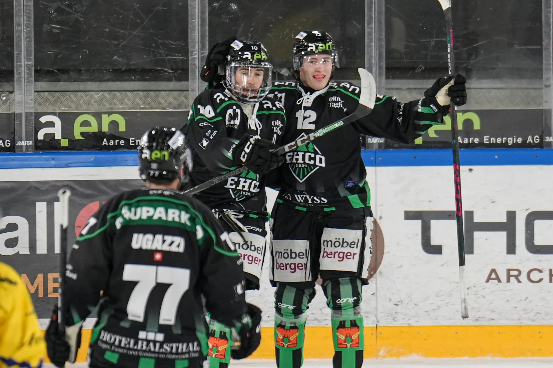 Willkommen beim EHC Olten – grünweisse Leidenschaft seit 1934. Aktuelle News, Spielplan, Tickets und mehr zur Sky Swiss League.