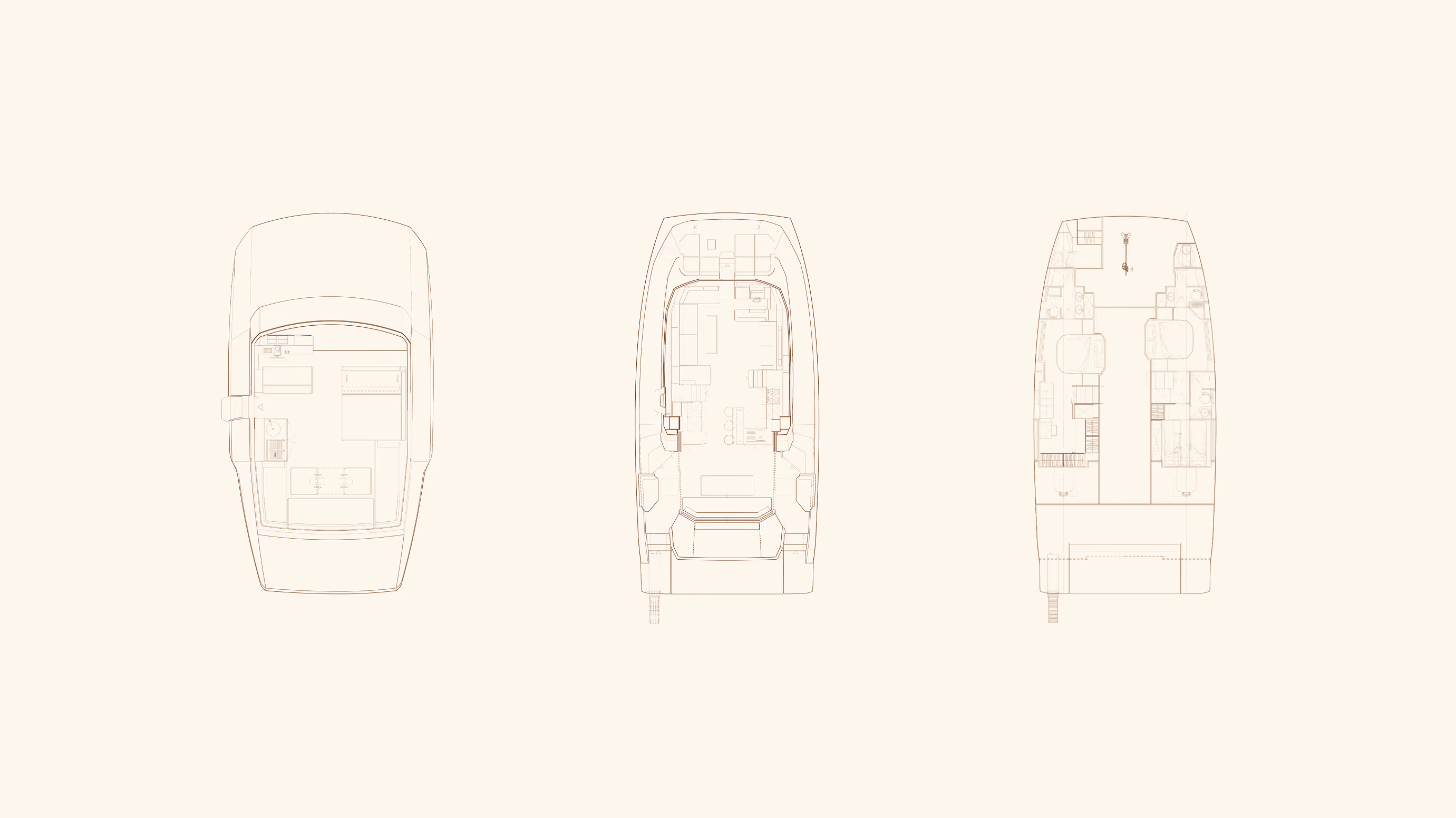 Schéma technique Whisper Yachts