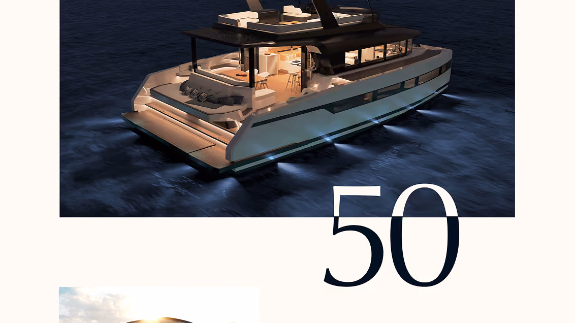 Extrait du site internet Whisper Yachts