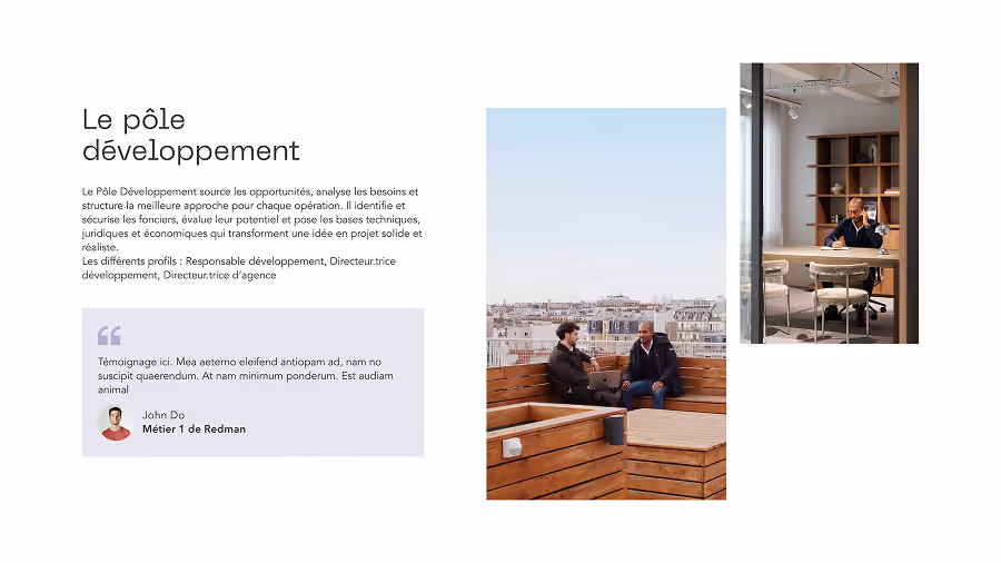 Extrait site internet Redman