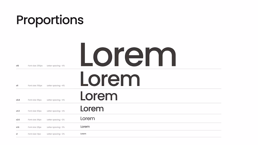Typographies charte graphique WSPN