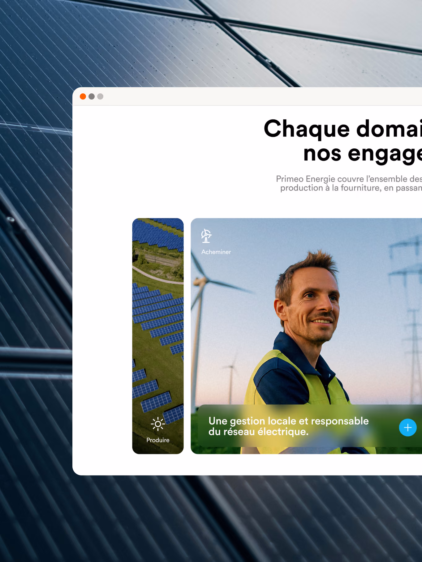 Extrait site internet Primeo Energie