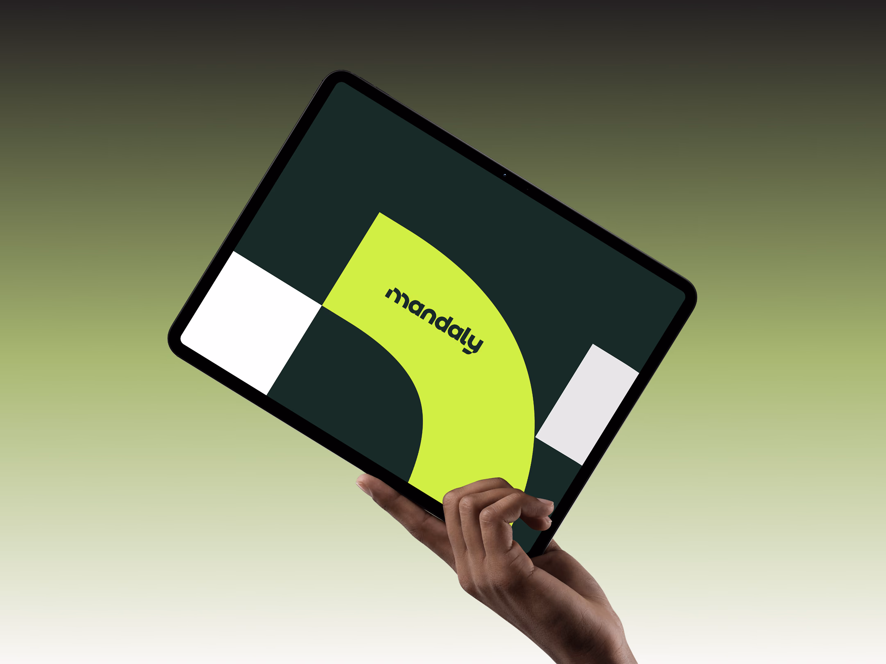 Branding Mandaly sur tablette