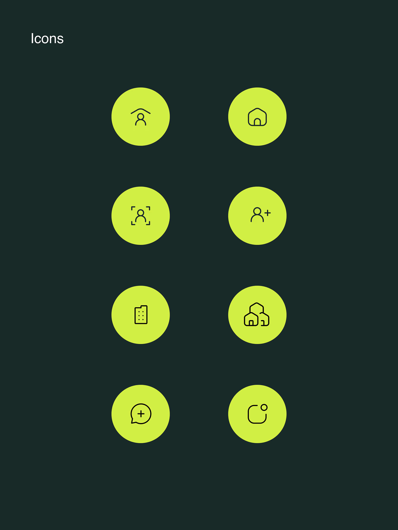 Palette d'icones Mandaly