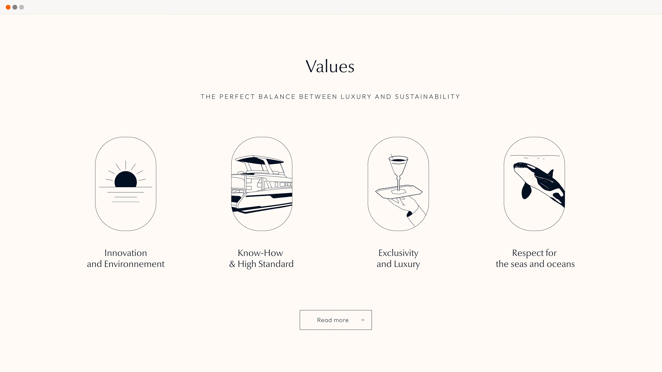 Site internet Whisper Yachts
