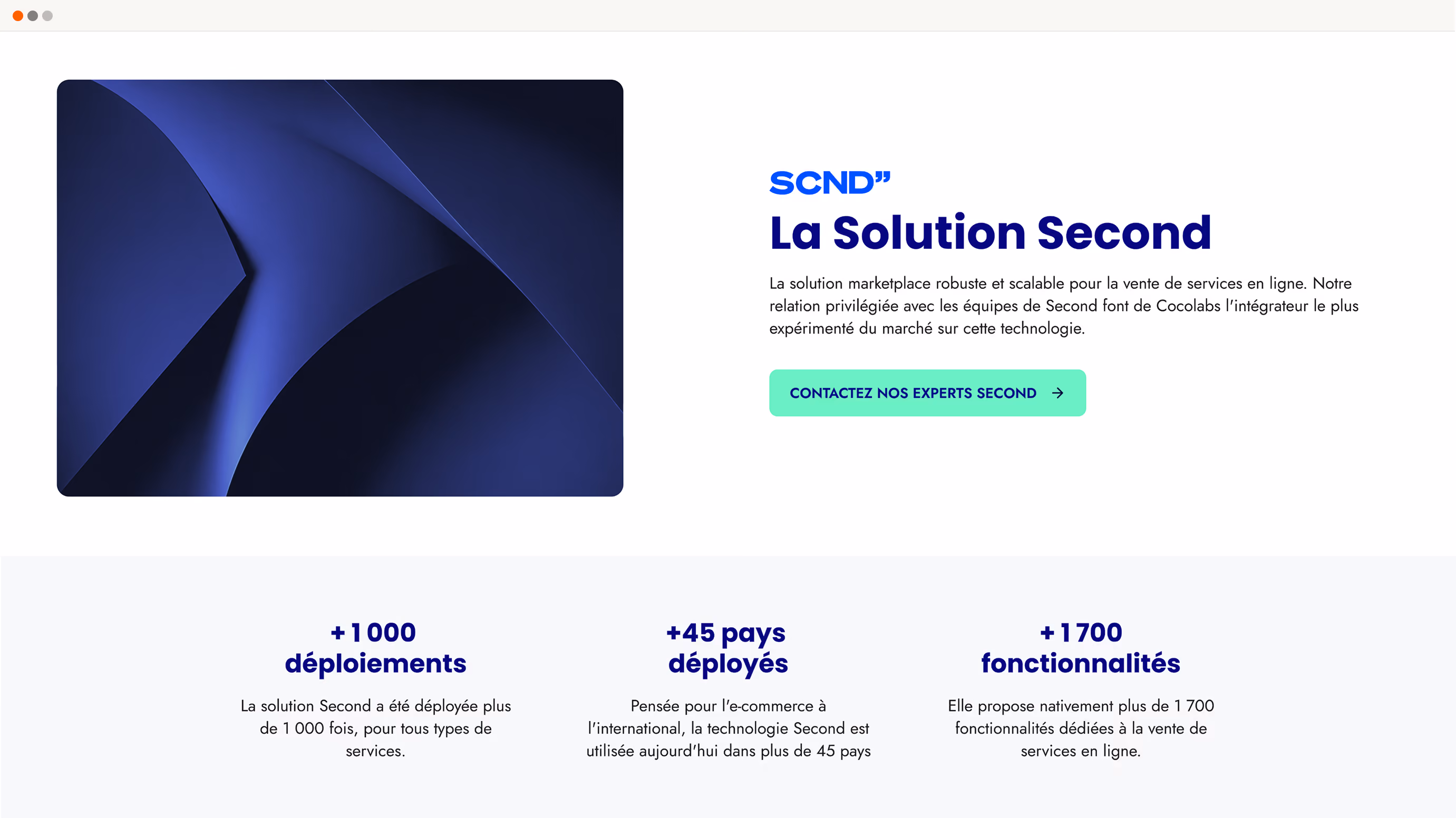 Extrait site internet Cocolabs