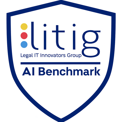 Litig AI Benchmark Transparency Charter Logo