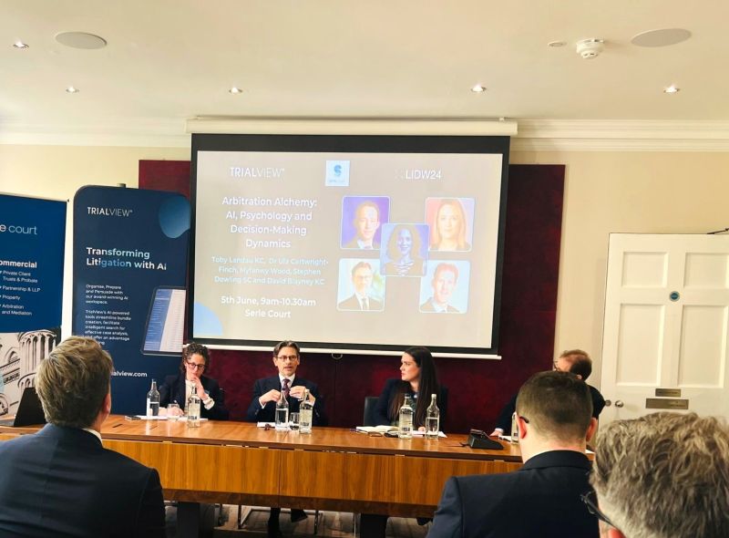 Panellists at LIDW24 at the TrialView event